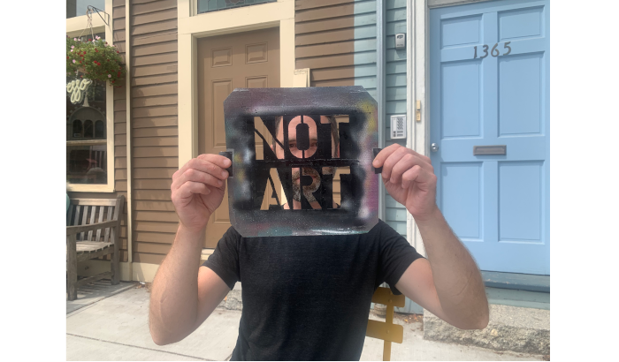 "Not Art." Photo by Ryan DiLello. Copyright 2023 Ryan DiLello.