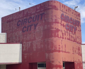 Former Circuit City building in Somerville, Mass. Photo by Ryan DiLello. Copyright 2023 Ryan DiLello.