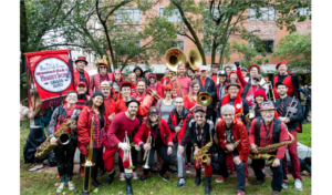Photo courtesy of the soon-to-be-renamed Second Line Social Aid and Pleasure Society Brass Band
